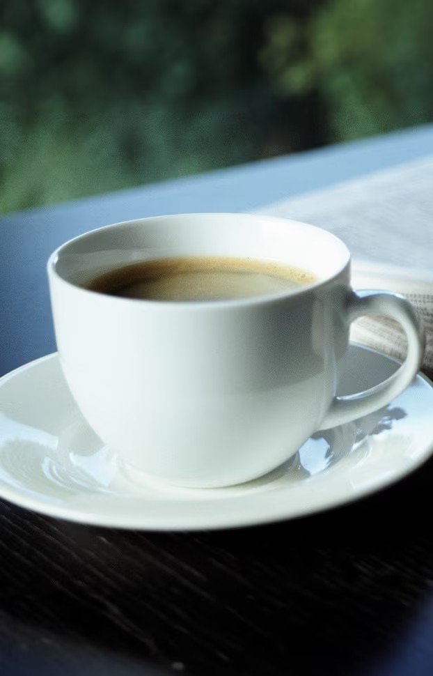 cup of americano coffee